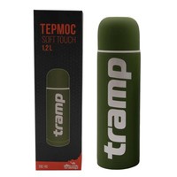 Термос Tramp Soft Touch 1.2 л хакі TRC-110-khaki