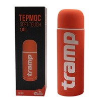 Термос Tramp Soft Touch 1.2 л помаранчевий TRC-110-orange