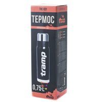 Комплект Tramp Термос 0,75 л TRC-031-black + Пробка для термосів Expedition UTRA-287