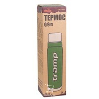 Комплект Tramp Термос 0,9 л оливковий TRC-027-olive + Пробка для термосів Expedition UTRA-287 