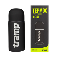 Фото Термос Tramp Soft Touch 0,75 л чорний UTRC-108-black